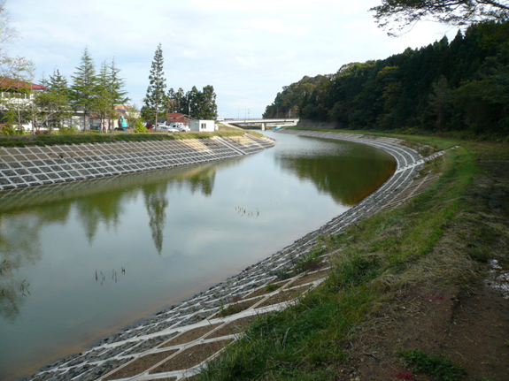 画像：脇野沢川総合流域防災工事